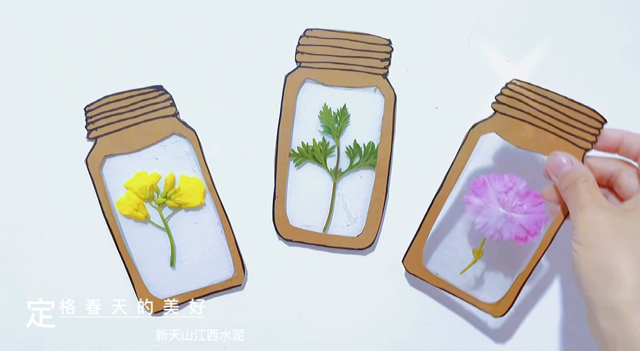 春有约，，花不误，，留住优美，，定格春天（手工）