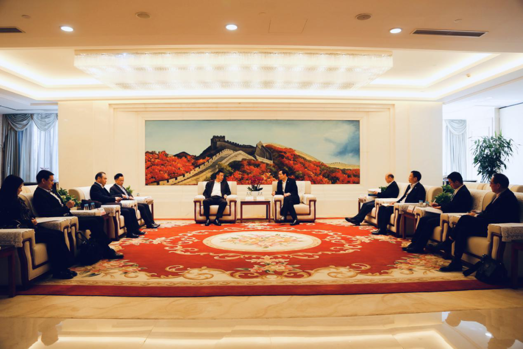 		周育先会见正大集团资深副董事长杨小平一行_CA88要闻_CA88集团有限公司	