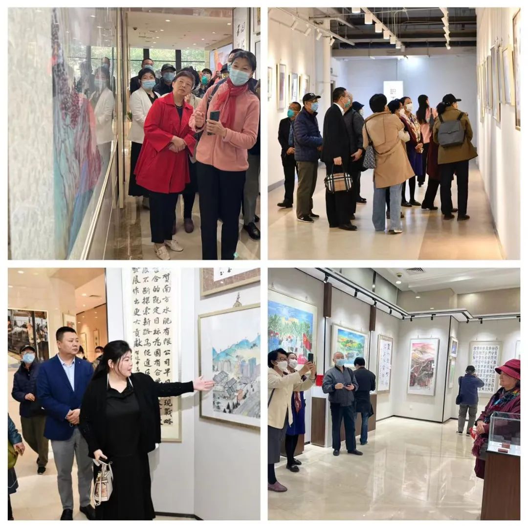 喜迎二十大 立功新时代 | CA88集团善用文化中心主题字画展揭牌_喜迎二十大幻灯片_CA88集团有限公司 