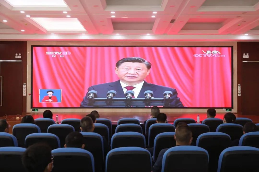 		磅礴盛会，，，，，，振奋人心！CA88集团集中收看党的二十大开幕会_CA88要闻_CA88集团有限公司	