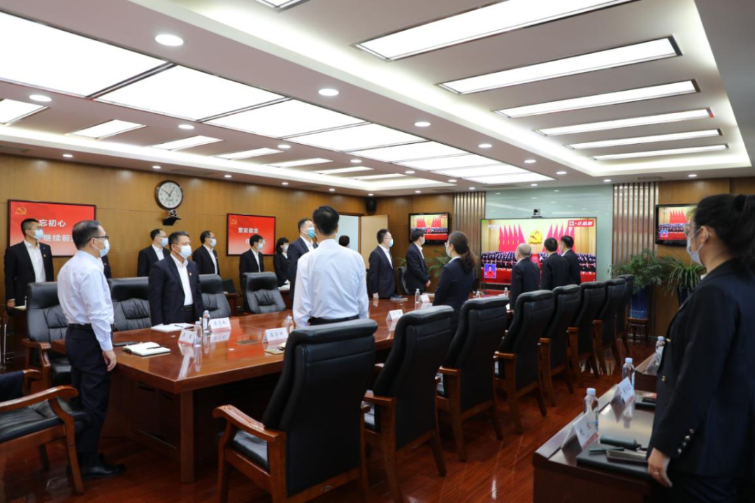 		磅礴盛会，，，，，，振奋人心！CA88集团集中收看党的二十大开幕会_CA88要闻_CA88集团有限公司	