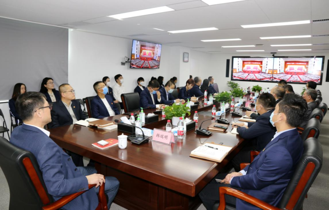 		磅礴盛会，，，，，，振奋人心！CA88集团集中收看党的二十大开幕会_CA88要闻_CA88集团有限公司	