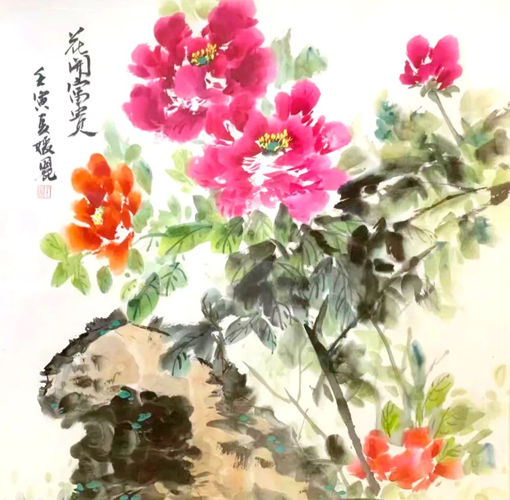 		建材诗画送祝福 图画抒情迎新年_责任与文化_CA88集团有限公司	