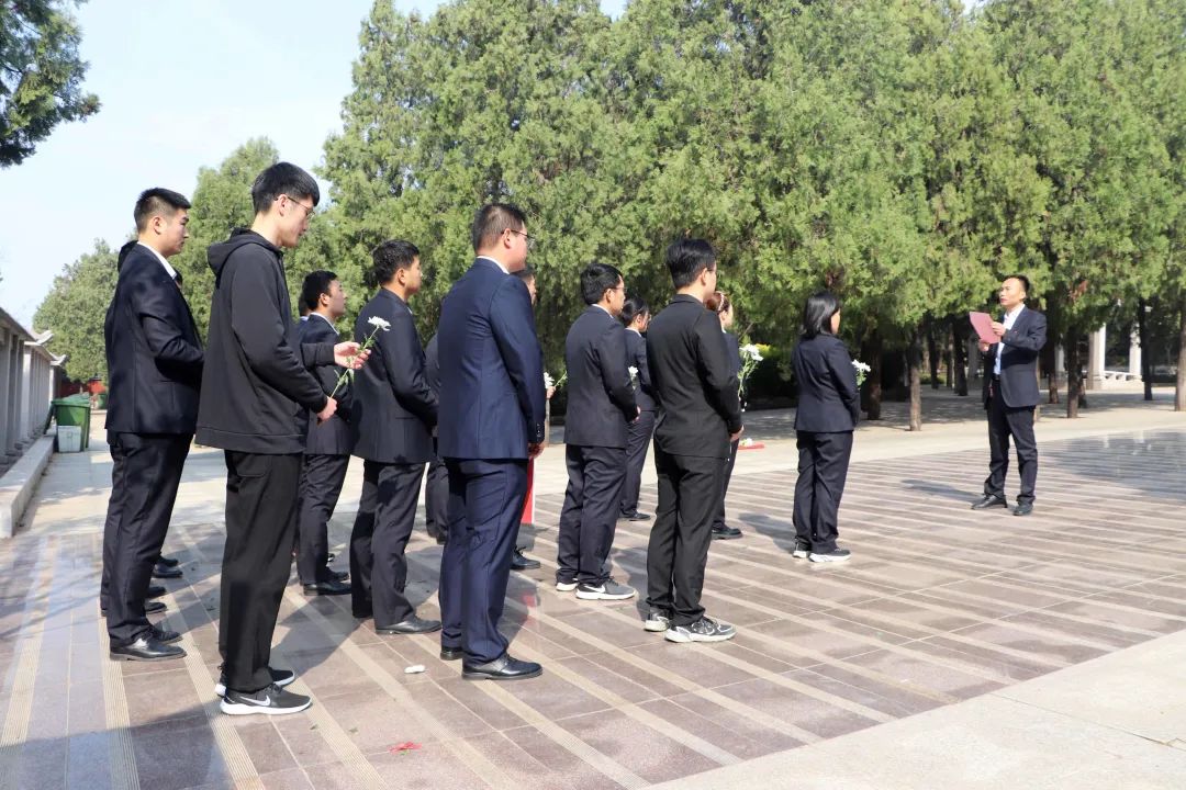 		思念英烈志 奋进新征程 | CA88集团成员企业开展“清明祭英烈”主题活动_责任与文化_CA88集团有限公司	