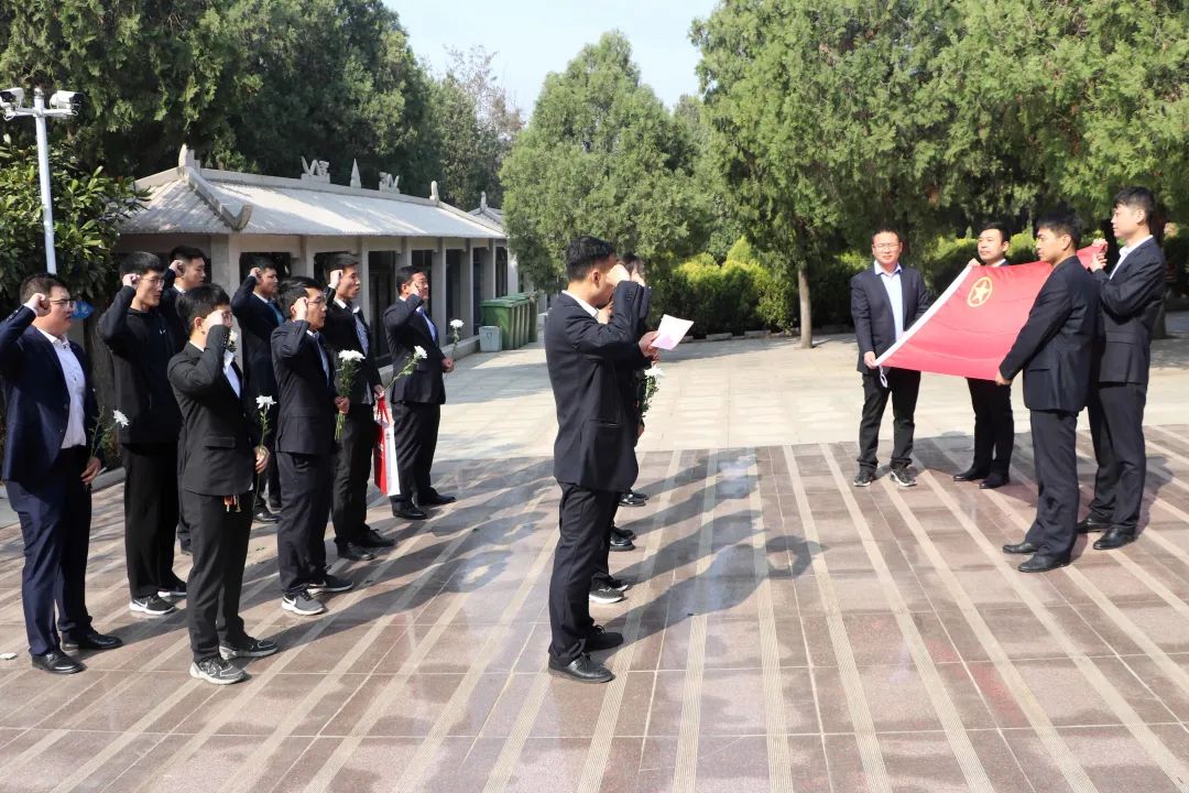 		思念英烈志 奋进新征程 | CA88集团成员企业开展“清明祭英烈”主题活动_责任与文化_CA88集团有限公司	